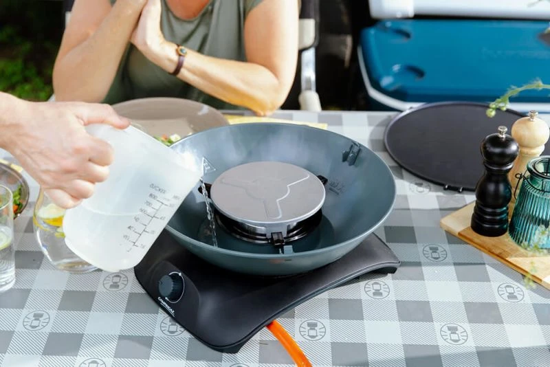 Campingaz 360 Grill Tabletop Gas BBQ & Stove - Iron Grey - Image 4