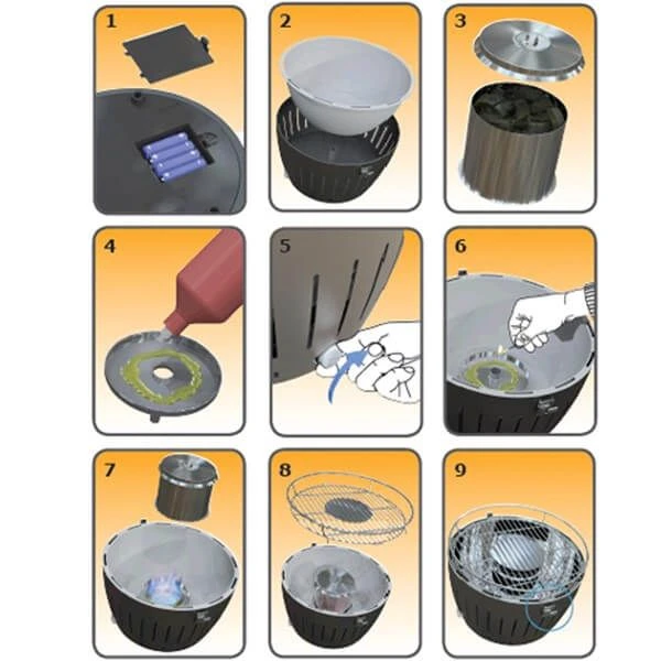 Lotus Grill Standard - Purple - Image 4