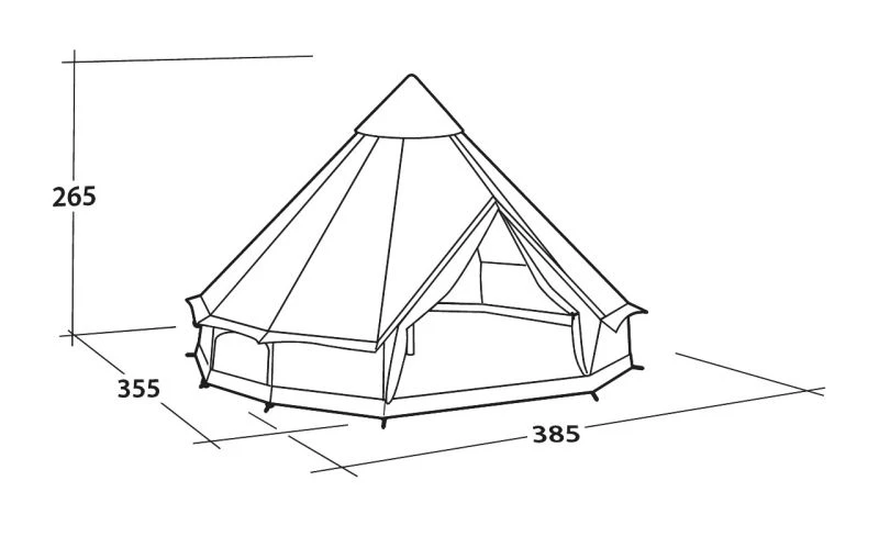 Easy Camp Moonlight Bell Tent 2023 - Image 2