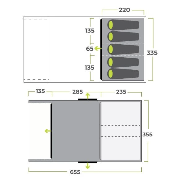 Zempire Evo TL V2 Air Tent 2023 - Image 2